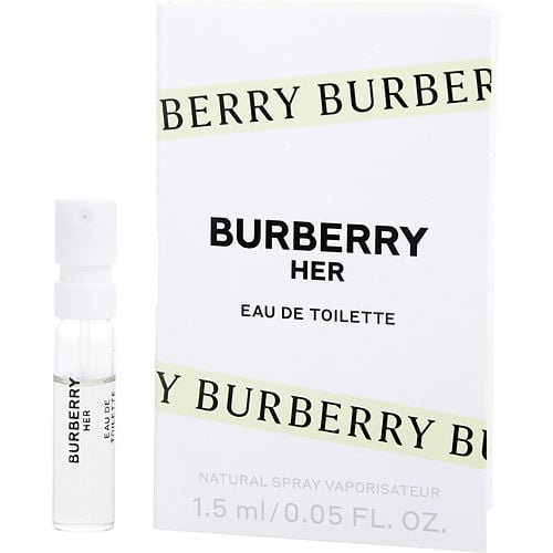 Burberry Her By Burberry Edt Spray Vial